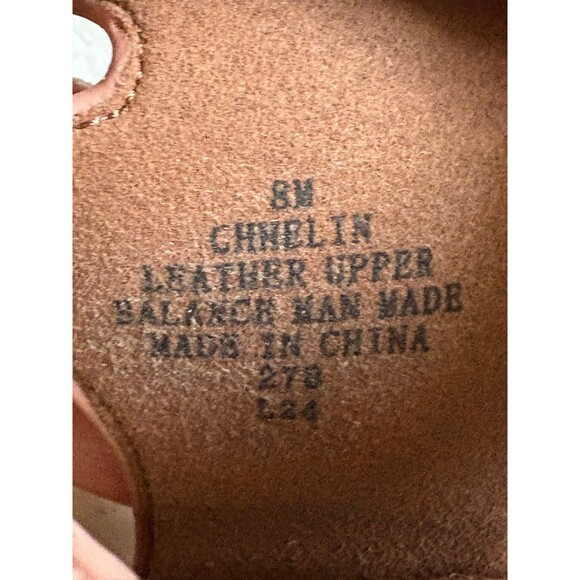 NEW Cobb Hill Helin Dusty Rose Strappy Leather Wedge Sandal, Size 8 - Picture 6 of 7